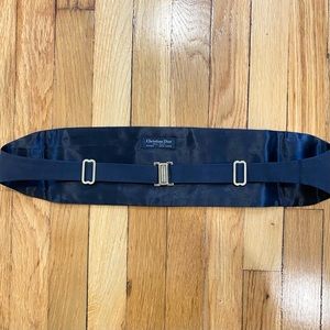 Vintage Christian Dior Silk Cummerbund